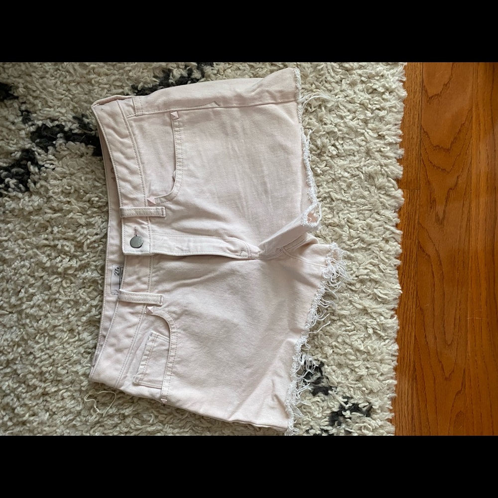 Gap Baby Pink Denim Shorts
